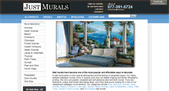 Desktop Screenshot of justmurals.com